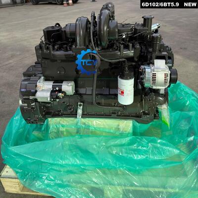 6BT 5.9 ORIGINAL 6D102 DIESEL ENGINE COMPLETE ASSY SUITABLE FOR CONSTRUCTION MACHINERY
