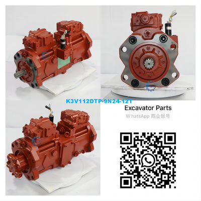K3V112DT-9N24-12T Excavator Hydraulic Pump 12Teeth HX210S R220LC-9S EC210 EC210B EC240